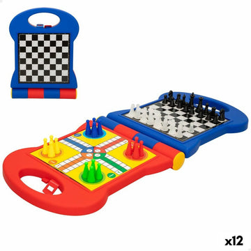 Namizna igra Colorbaby Šah 24 x 3 x 17 cm (12 kosov) (105 Kosi)