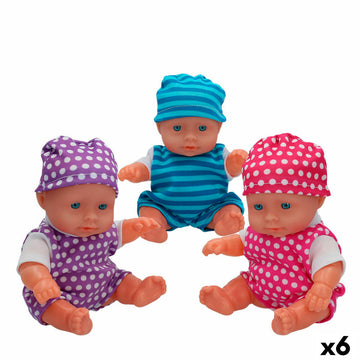 Puppen Set Colorbaby Pitusos 3 Stücke 20 cm 13 x 20 x 6,5 cm 6 Stück
