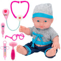 Otroška lutka z dodatki Colorbaby Zdravnik 15 x 24 x 8 cm 6 kosov