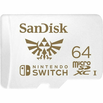 SDXC Memory Card SanDisk SDSQXAT-064G-GN6ZN White