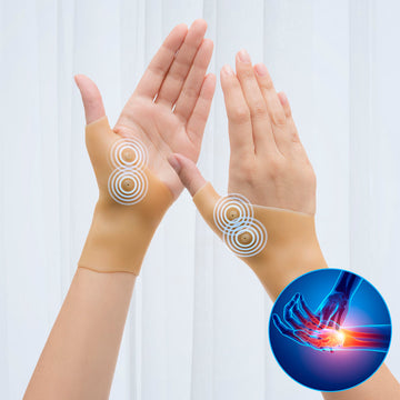 Protège-poignets de Compression avec Points Magnétiques Imontic InnovaGoods 2 Unités