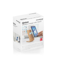 Chargeur sans Fil Effet Bois avec Support Qistan InnovaGoods