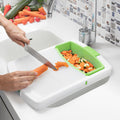 Extendable 3-in-1 Cutting Board with Tray, Container and Drainer PractiCut InnovaGoods