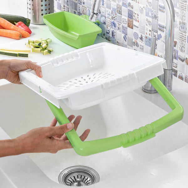 Extendable 3-in-1 Cutting Board with Tray, Container and Drainer PractiCut InnovaGoods