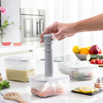 3er Set Vakuumverpackungsgefäße mit Handpumpe Vacse InnovaGoods