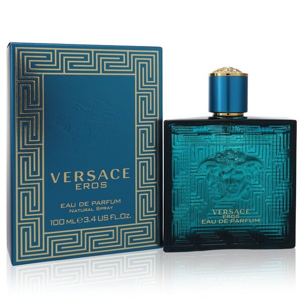 Versace Eros Eau De Parfum Spray 3.4 Oz For Men