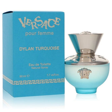 Versace Pour Femme Dylan Turquoise Eau De Toilette Spray 1.7 Oz For Women