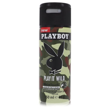 Playboy Play It Wild Deodorant Spray 5 Oz For Men