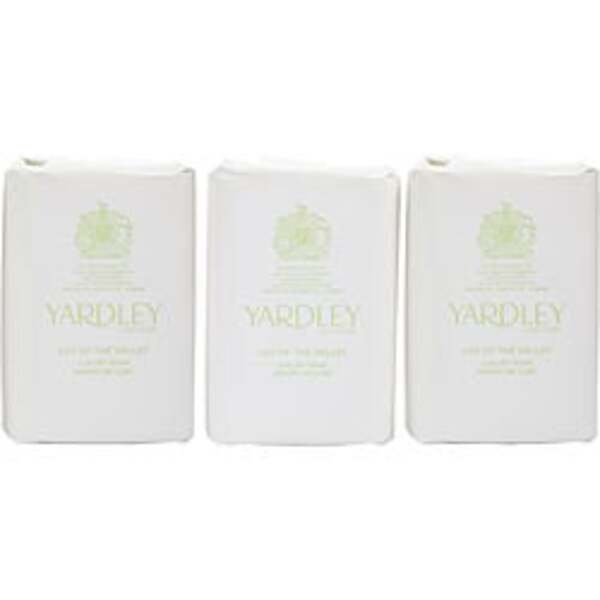 Yardley By Yardley Lily Of The Valley Luxury Soaps 3 X 3.5 Oz Each (new Packaging) For Women