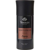 Yardley Gentleman Legacy By Yardley Deodorant Body Spray 5.1 Oz For Men