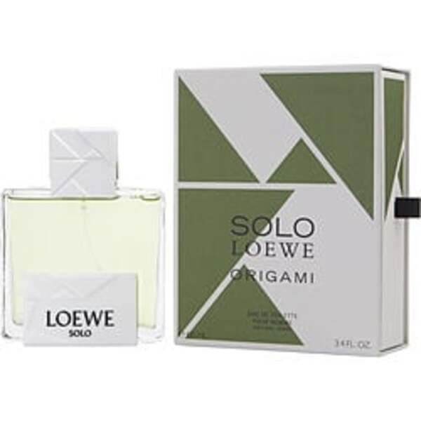 Solo Loewe Origami By Loewe Edt Spray 3.4 Oz For Men