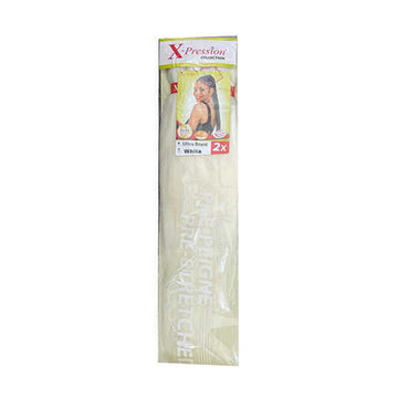 Hair extensions    X-Pression             White