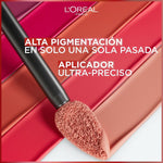 Rouge à lèvres liquide L'Oreal Make Up Infaillible Matte Resistance Snooze your ala Nº 115 (1 Unités)