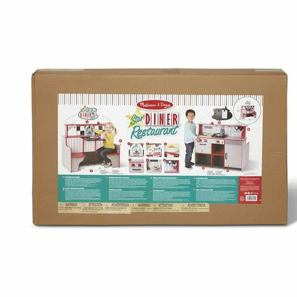 Toy kitchen Melissa & Doug Restaurant 108 x 66 x 18 cm