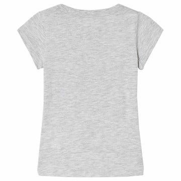 Child's Short Sleeve T-Shirt Converse Flamingo Light grey