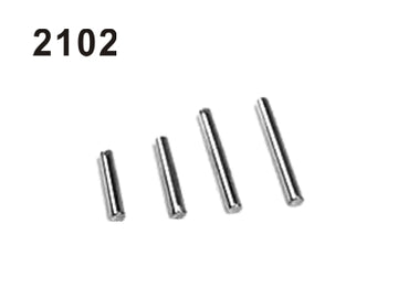 2102 Achsen Set D=5mm, L=20/25/30/40mm