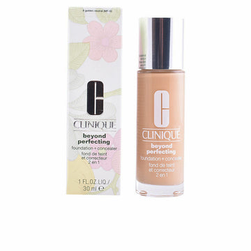 Base de maquillage liquide Clinique Beyond Perfecting 8-golden neutral 2 en 1 (30 ml)