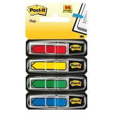 Set di Post-it Adesivi Post-it Index Multicolore 12 x 43,1 mm (6 Unità)