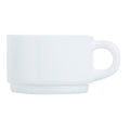 Cup Luminarc Apilable Stackable White Glass 280 ml (6 Units) (Pack 6x)
