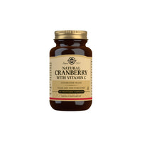 "Natural Cranberry with Vitamin C Vegetable Capsules - Pack of 60"