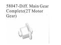 58047 Differential komplett