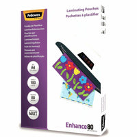 Laminating sleeves Fellowes 5452103 100 Units