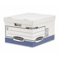 boîte pour archives Fellowes Bleu Blanc Din A4 29,4 x 38,7 x 44,5 cm