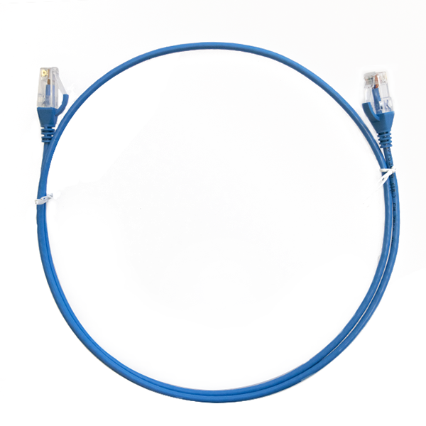 Cat 6 Ultra Thin Lszh Ethernet Network Cable Blue