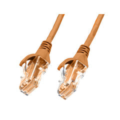 Cat 6 Ultra Thin Lszh Ethernet Network Cable Orange