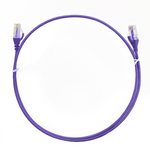 Cat 6 Ultra Thin Lszh Ethernet Network Cables Color Purple