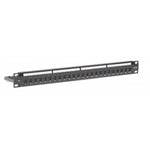 Cat 6 24 Port Patch Panel - Universal Termination (110/Katt)