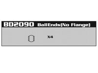 BD2090 Ball Ends W/0 Flange