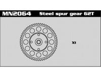 MN2064 Steel Super Gear 62T