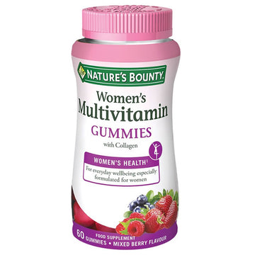 "Nature's Bounty Women's Multivitamin Collagen 60 Gummies"