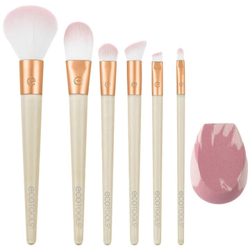 Set of Make-up Brushes Ecotools Wrapped In Glow Limited edition 7 Pieces
