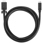 USB-C-Kabel Targus ACC1122GLX Schwarz 1,8 m