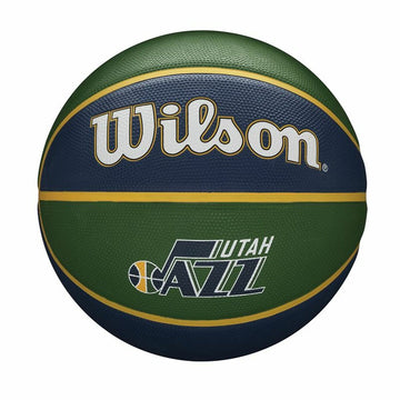 Basketball Ball Wilson  NBA Team Tribute Utah Jazz Blue