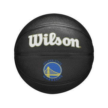 Žoga za košarko Wilson Tribute Mini GSW 3 Modra