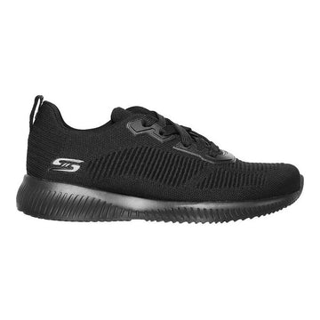 Chaussures de marche pour femme Skechers BOBS SQUAD TOUGH TALK 32504 Noir