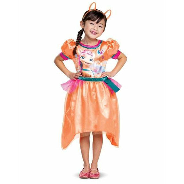 Déguisement pour Enfants Little Pony Sunny Starscout Orange 3 Pièces