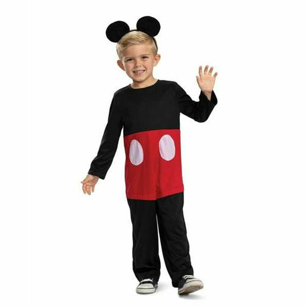 Déguisement pour Enfants Mickey Mouse Classic 2 Pièces Noir S