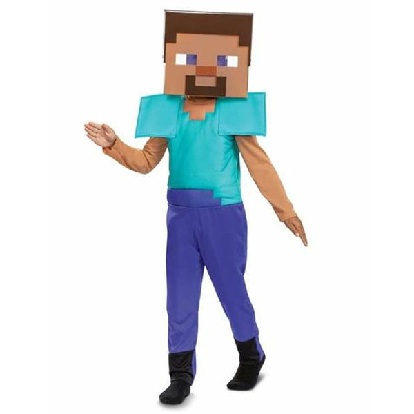 Costume for Children Minecraft Steve 2 Pieces