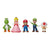 Ensemble de Figurines Super Mario Mario and his Friends 5 Pièces