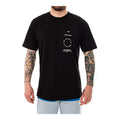 Men’s Short Sleeve T-Shirt DISTORTION TYPE Vans VN0A49PVBLK1 Black