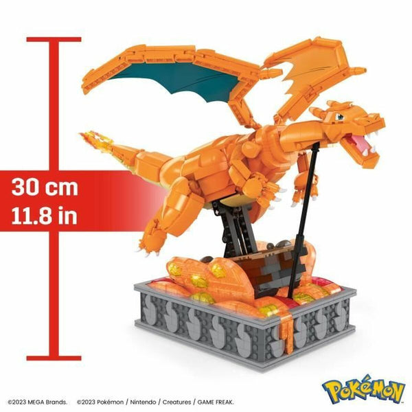 Baukasten Pokémon Mega Construx -  Motion Charizard 1664 Stücke