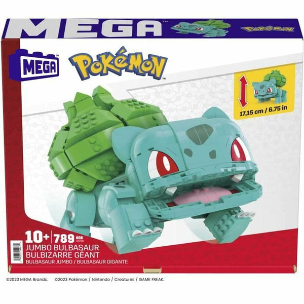 Kit de construction Pokémon Mega Construx - Jumbo Bulbasaur 789 Pièces