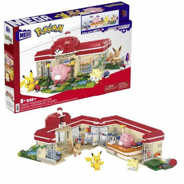 Gradbeni komplet Pokémon Mega Construx - Forest Pokémon Center 648 Kosi