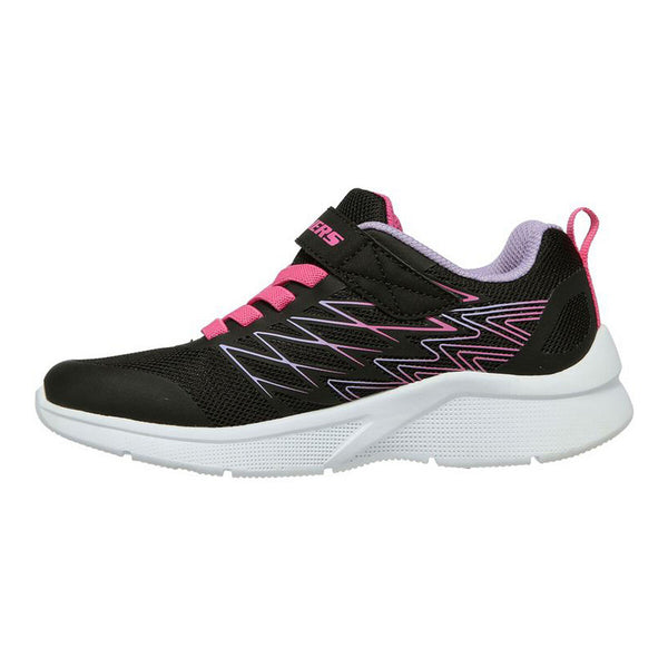 Chaussures de Sport pour Enfants Skechers Microspec Noir