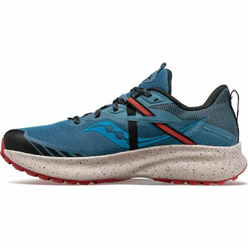 Chaussures de Running pour Adultes Saucony Ride 15 Bleu Homme