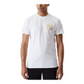Men’s Short Sleeve T-Shirt METALIC TEE  New Era 12590864 White